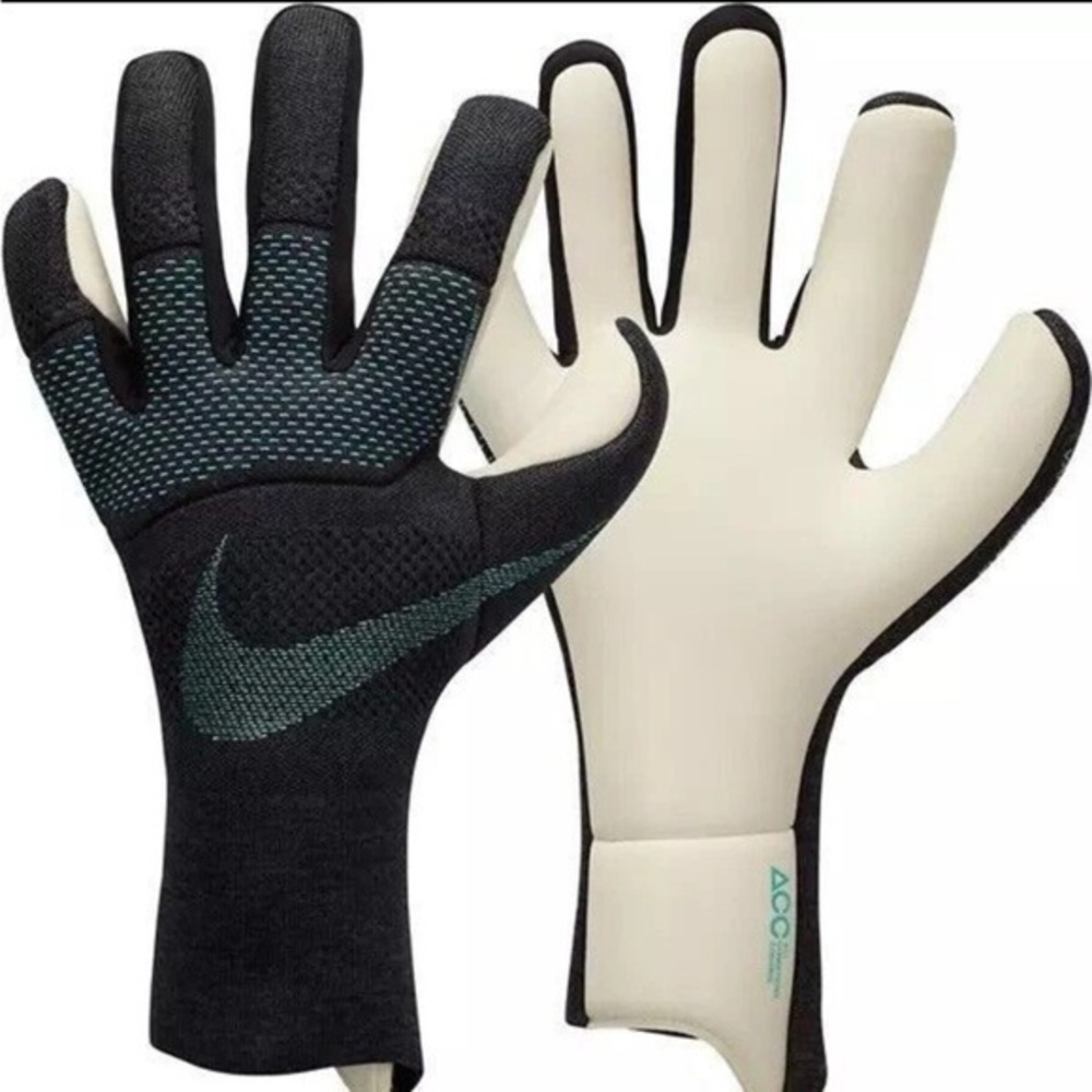 Nike GK Vapor Dynamic Fit Goalkeeper Gloves size 6 Black Soccer FD5766-010 $160